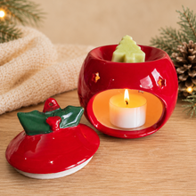 Lade das Bild in den Galerie-Viewer, Weihnachtsbaumkugel Teelicht Duftlampe