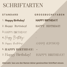 Lade das Bild in den Galerie-Viewer, Personalisierbare Wunsch-Text Kerze