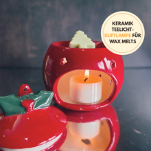 Lade das Bild in den Galerie-Viewer, Weihnachtsbaumkugel Teelicht Duftlampe