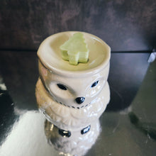 Lade das Bild in den Galerie-Viewer, Weiße Eule Teelicht Duftlampe
