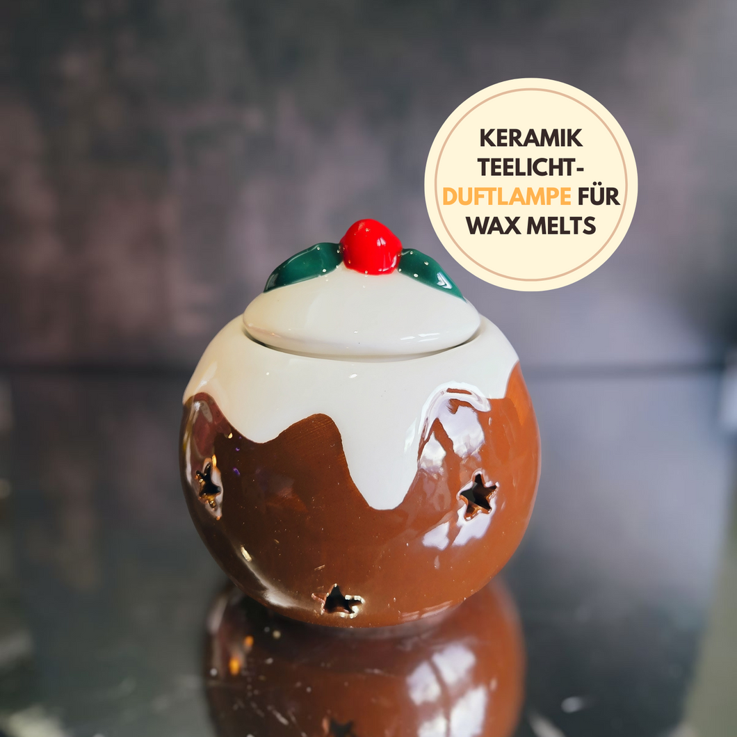 Weihnachtspudding Teelicht Duftlampe