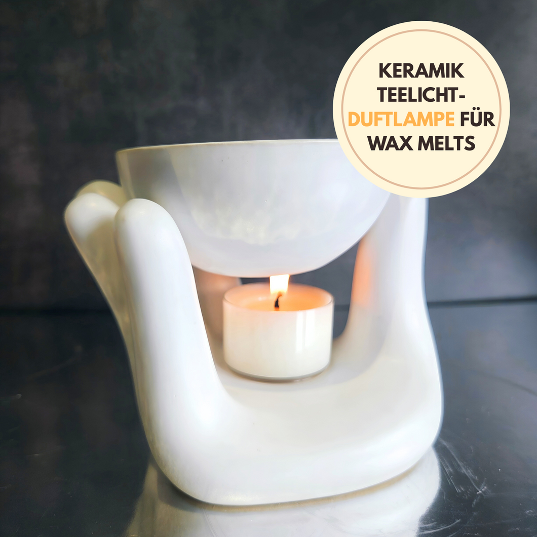 Minimalistische Hand Teelicht Duftlampe