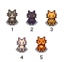 Lade das Bild in den Galerie-Viewer, Stardew Valley Custom Cat
