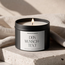 Lade das Bild in den Galerie-Viewer, Personalisierbare Metal Tin Kerze
