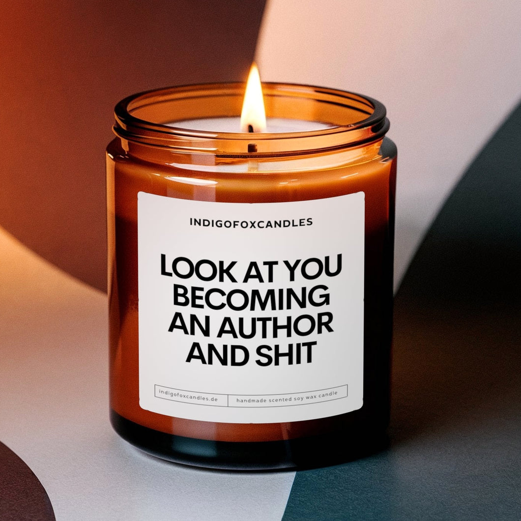 Look at you becoming an Author and Shit