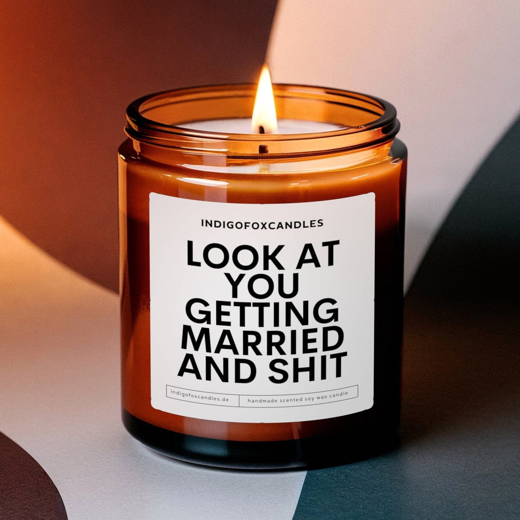 Look at you getting married and shit