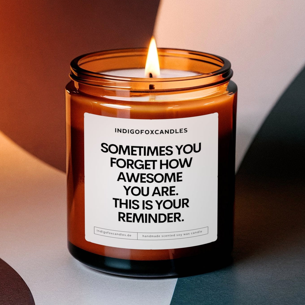 Sometimes your forget how awesome you are. This is your reminder.